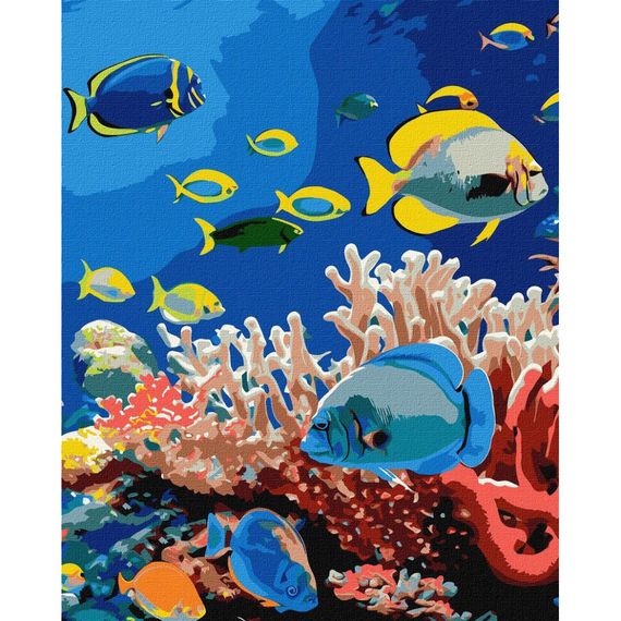 Картина за номерами "Життя океану" KHO6704, 40х50 см