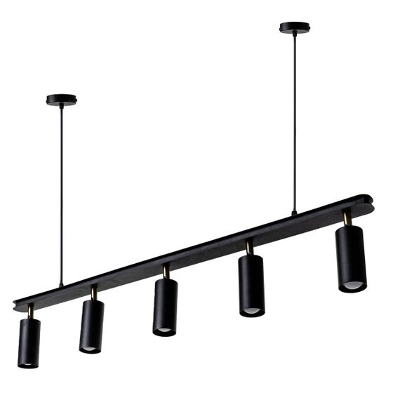 Люстра (світильник підвісний) Chime С1105 Чорний, Atmolight