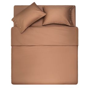 Підковдра ARDESTO Mix&amp;Match, 160х220см, 100% бавовна, сатин, шоколад (ART1622DVH)