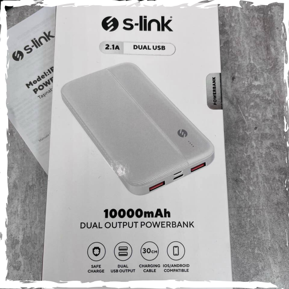 PowerBank S-link IP-G10N 10000mAh. Павербанк, повербанк 10000mAh | Зображення 3