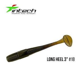 Силиконовая приманка, Съедобный силикон Intech Интеч Long Heel 3 "8 шт #18