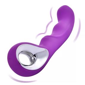 Вибратор вагинальный для стимуляции зоны G (USB, фиолетовый)