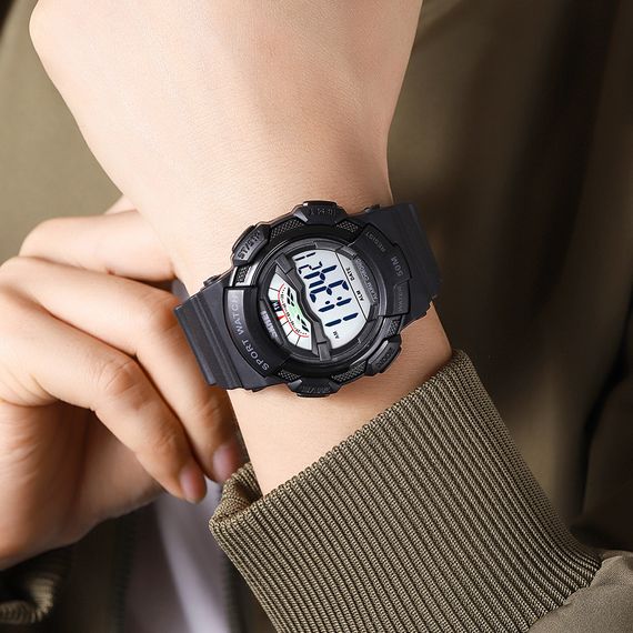 Чоловічий годинник Skmei 2153BKWT Black-White | Зображення 3