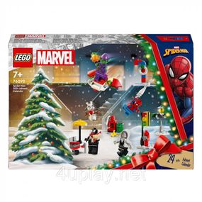 Новорічний адвент календар 2024 ЛЕГО Марвел Людина-павук Оригінал LEGO Marvel Spider-Man Advent Calendar