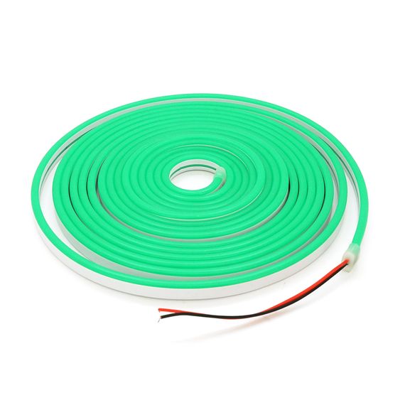 Стрічка світлодіодна в силіконі 3528, 12V, 5 метрів, IP67, Green