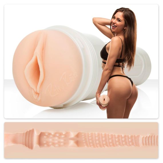 Мастурбатор Fleshlight Girls: Riley Reid - Utopia, зі зліпка вагіни, дуже ніжний Sex Aura | Зображення 1