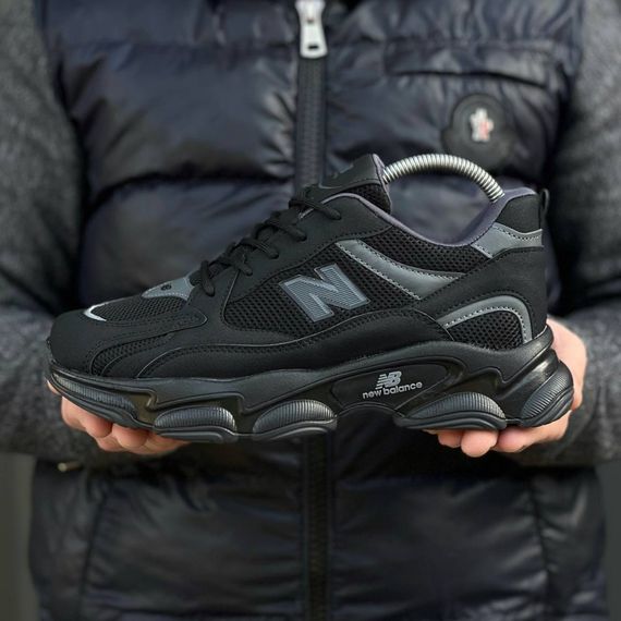Кросівки  літні New Balance сітка чорні