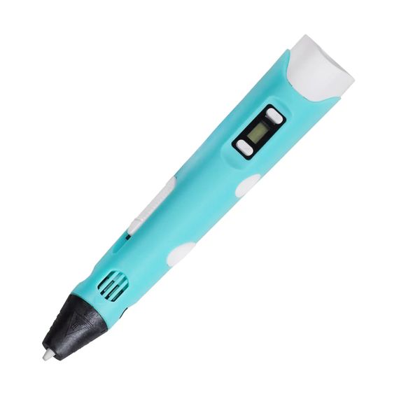 3D ручка для малювання з USB Supretto Блакитний (CZ2771460001) | Зображення 1