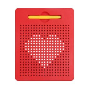Магнітний планшет "MagPad" TSQ-380B(Red) 21,5см стілус, металеві кульки