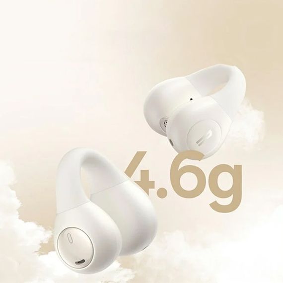 Бездротові TWS навушники Baseus OS Bass 15 Clip Open-Ear (A00079500) Stellar White | Зображення 2