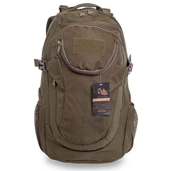 Тактичний штурмовий рюкзак Silver Knight TY-8460, 23 л (44×27×19 см) Олива | Зображення 1