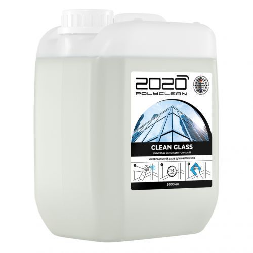 Универсальное средство для мойки стекла "CLEAN GLASS" (5 л) 2020 Polyclean