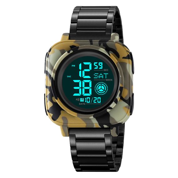 Чоловічий годинник Skmei 2131CMGN Camo Green