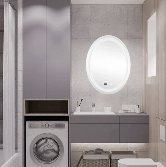 Дзеркало Qtap Mideya (DC-F801) 600х800 QT2078F801W | Зображення 5