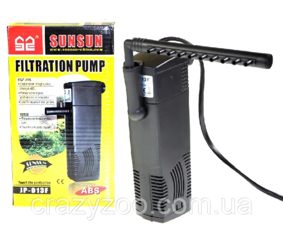 Внутрішній фільтр для акваріуму SunSun JP-013F 8 Вт 600 л/год до 100 л | Зображення 3