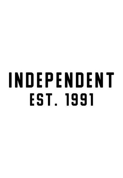 Футболка жіноча біла з принтом "Independent", L | Зображення 1