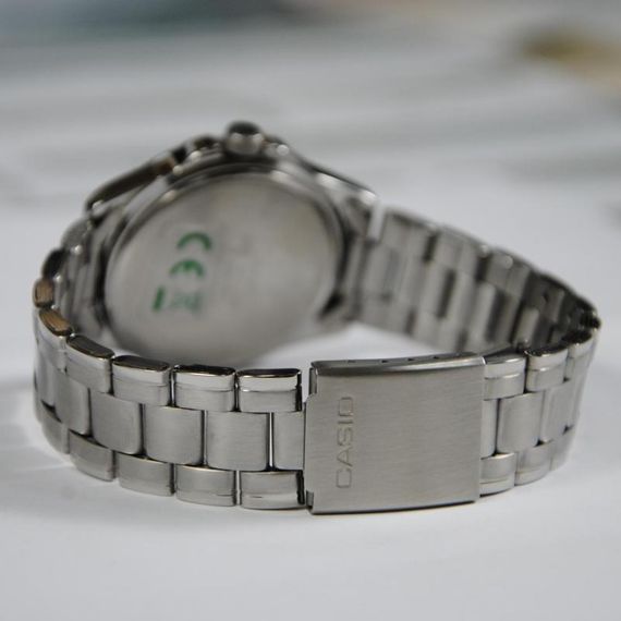 Годинники наручні жіночі сталеві модні оригінальні Casio Collection LTP-1259PD-7BEF | Зображення 1