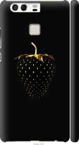 Чохол на Huawei P9 Чорна полуниця "3585m-347-24368"