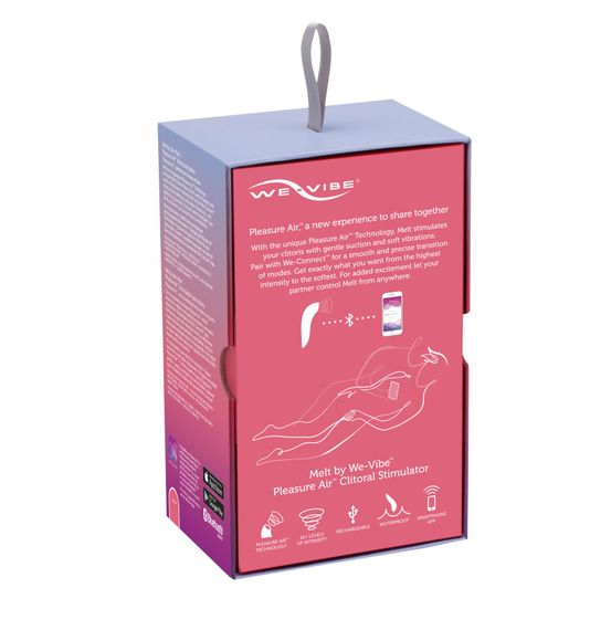 Вакуумний смарт-стимулятор для пар We-Vibe Melt Coral, зручно поєднувати з проникним сексом | Зображення 9