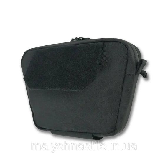 Сумка-напашник XL з балістичним пакетом 1 клас захисту Kiborg GU Сordura Black | Зображення 5