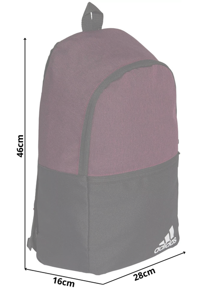 Cпортивний рюкзак 18L Adidas Backpack Daily Bp II Burgundy Black | Зображення 3