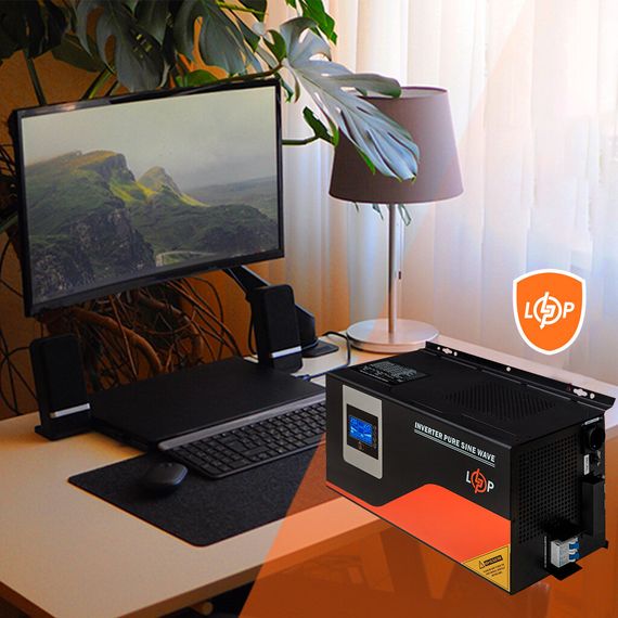Пристрій безперебійного живлення LogicPower LPM- PSW-12000VA, 8000W. 48V (22913) | Зображення 7