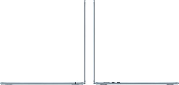 Ноутбук Apple MacBook Air 15" 2025 Sky Blue (MC7A4) | Зображення 5