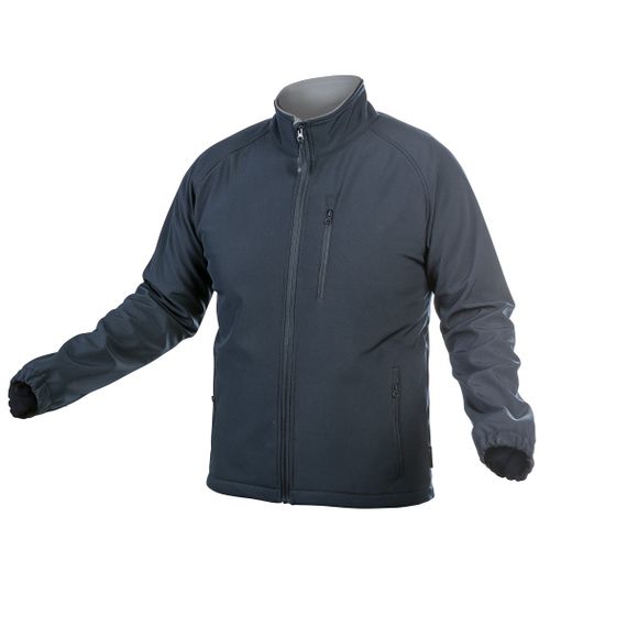 Куртка Hoegert BIESE HT5K255-3XL SoftShell 96% поліестер, 4% еластан темно-синя, 3XL (58)