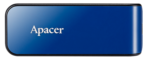 Flash Drive Apacer AH334 32GB (AP32GAH334U-1) Blue | Зображення 3