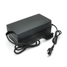 Зарядний пристрій Jinyi для акумуляторів LiFePo4 60V(73V),20S,8A,штекер Triangle plug (T-tipe/C13/IEC),з індикацією,BOX