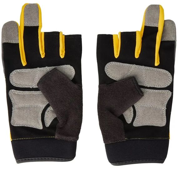 Рукавички універсальні DeWalt частково відкриті DeWALT (DPG214L) | Зображення 3