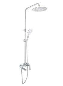 Душова система універсальна Qtap Vlasta New Chrome з виливом QTVLA111CRM45650