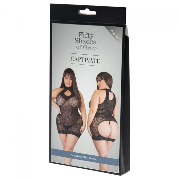 Сексуальна міні-сукня Fifty Shades of Grey Plus Size мереживна, L/XXL (EU: 46-52) | Зображення 2