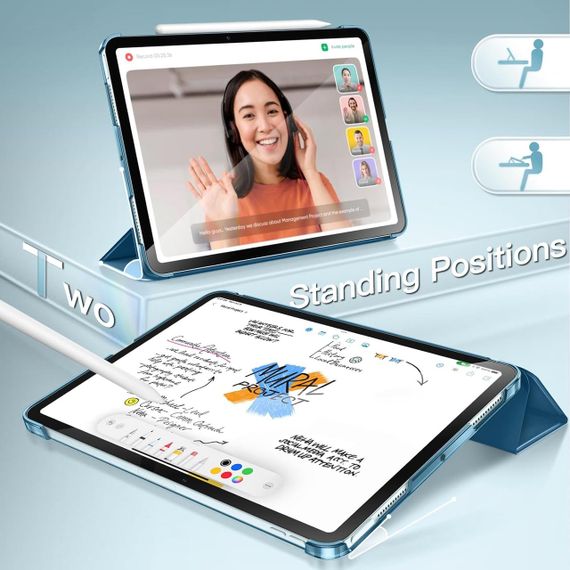 Чохол JETech для iPad Air 11 дюймів M2 (2024 р.), iPad Air 5/4 (2022/2020 5/4 покоління 10, | Зображення 2