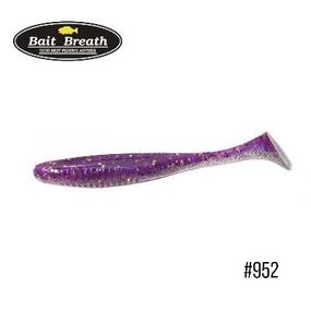 Силіконова приманка, Їстівний силікон Bait Breath E.T.Shad 3,4" (7 шт) (952 Strange Shad (2 tone color))