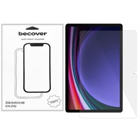 Стекло защитное BeCover Samsung Galaxy Tab S10 Plus (SM-X820/SM-X826)/S9 Plus (SM-X810/SM-X816) 12.4&quot; (712271)