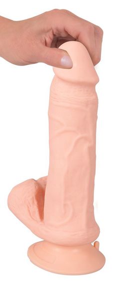 Вібратор на присосці Nature Skin Bendable RC Vibrat Sex Aura | Зображення 4