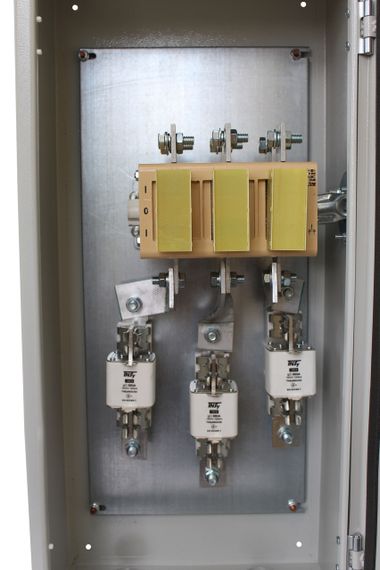 Ящик з перекидним рубильником та запобіжниками ЯПРП-630 IP54 Ny95504232 | Зображення 1