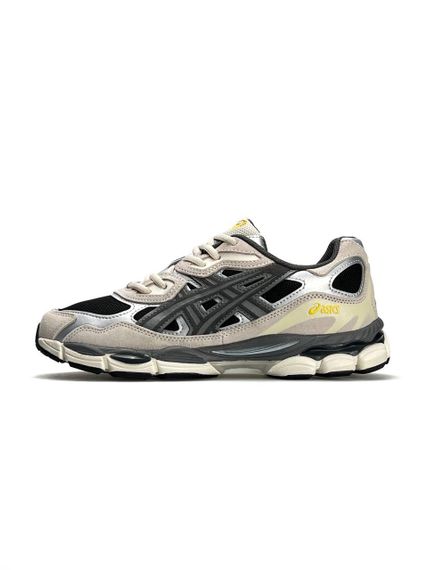 Чоловічі кросівки ASICS Gel-NYC  Black Grey Beige весна / осінь A3484 45 28.5 | Зображення 1