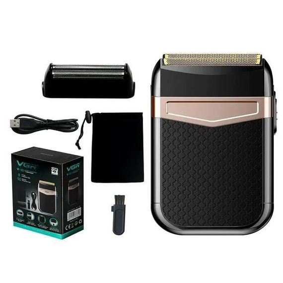 Портативна сіткова бритва VGR V-331, Бритва для вологого видалення волосся, UV-758 Портативне гоління | Зображення 7