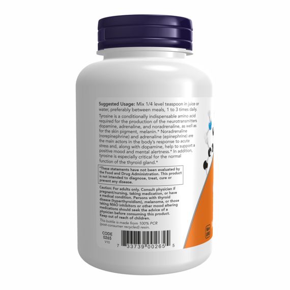 L-Tyrosine Powder - 113g | Зображення 2