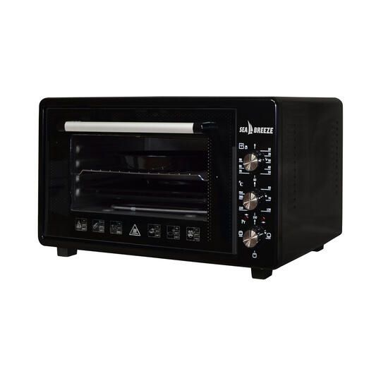 Настольные плиты электронные Sea Breeze SB-0701 38 л 1420 Вт, Электрическая печь для выпекания QB-46 | Зображення 1