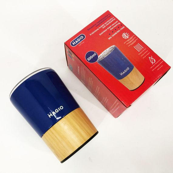 Термос металлический MAGIO, Термос питьевой для горячих напитков, Термос для воды Питьевой MP-32 | Зображення 4