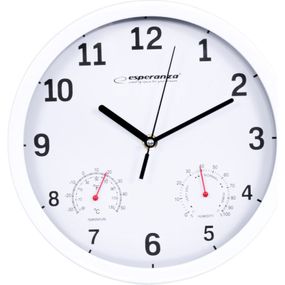 Настенные часы Esperanza Wall Clock Lyon 25см White (EHC016W)