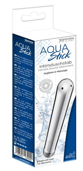 Анальний душ Joy Division Aluminium Intimate Douche, сріблястий Sex Aura