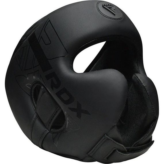 Шолом боксерський  RDX F6 KARA Matte Black XL (капа у комплекті) | Зображення 5