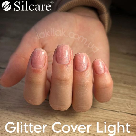 Гель для нарощення нігтів Польща Glitter Cover Light 50мл | Зображення 2