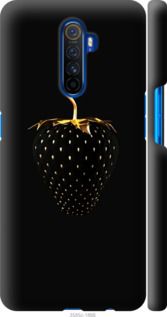 Чохол на Realme X2 Pro Чорна полуниця "3585m-1866-24368"