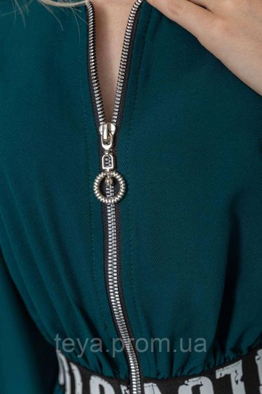 Жіноча сукня з принтом сезон демісезон колір зелений розмір XS-S FG_00917 | Зображення 4