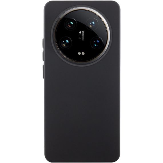 Чехол Silicone Cover Lakshmi (AAA) для Xiaomi 14 Ultra Черный / Black